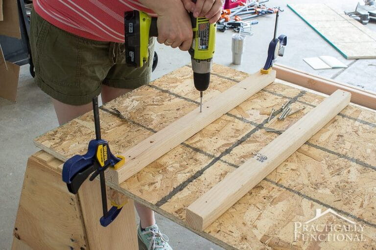 How To Build Laundry Basket Holder