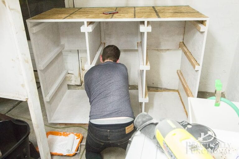 How To Build Laundry Basket Holder