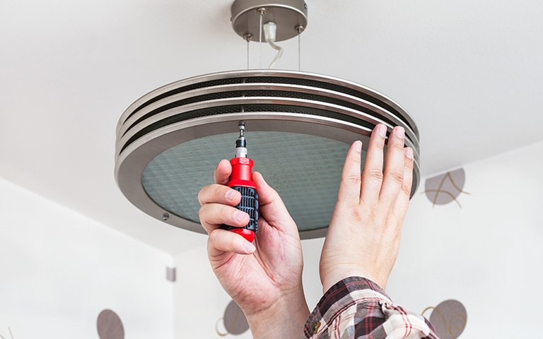 How To Install Flush Mount Light